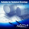Alliance Wide Format Paper 36�x300'x2� Bond Engineering 92 Bright 20lb. 2 Rolls