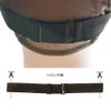 2pcs Black Adjustable Wig Elastic Band Strap Band Wig Cap Accessories (2.5cm)