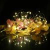 TuoTu USB LED Fairy String Light,50 LED Bulbs 16ft /5M, Silver Wire Waterproof Starry String Lights for Indoor, Bedroom Festival Christmas Wedding Party (1, Warm White)