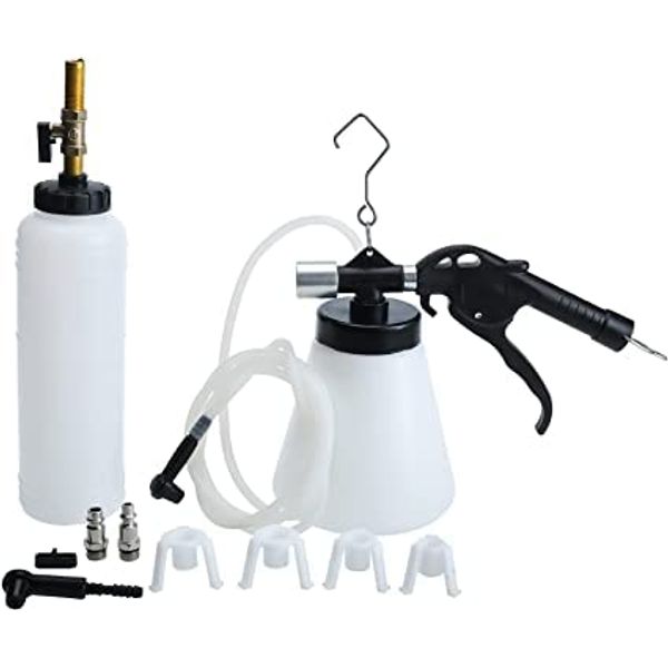 ToolHub 1096 Pneumatic Brake & Clutch Fluid Vacuum Bleeder Tool 90PSI