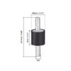 sourcing map 8 x 8mm Rubber Mounts,Vibration Isolators,Shock Absorber with M3 x 8mm Studs 8pcs