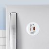 CafePress Close Shave Magnets 2.25" Round Magnet (10 pack)