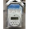 Weekly Digital Electric Programmable Dual Outlet Timer Plug (b15)