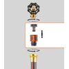 GARDENA (18270-81) 5 Piece Quick Connect Starter Set Fittings and Connectors, For any 5/8 Inch or 1/2 Inch Garden Hose, Sprinkler or Water Spray Nozzle, Made In Germany