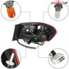 Left+Right Side Outer Brake Tail Lights Lamps Halogen For Chevy Malibu 2016-2021