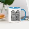 CafePress Ten Commandment Mug 11 oz (325 ml) Ceramic Coffee Mug
