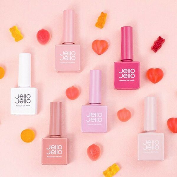 Jello Jello 365 My Jelly Syrup Edition Gel Nail Polish 6 Color Set K-Beauty-