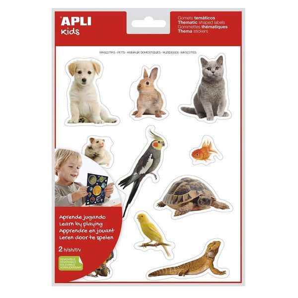 Realistic Pet Themed Gomets 2 Sheets