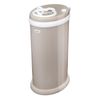 Stylish Taupe Diaper Disposal Solution - Odor-Locking Steel Pail, Easy Clean