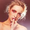 Rhinestone Face Stickers Glitter 3D Glow Eye Makeup Crystal Face Stickers Eye Stickers Set of 6