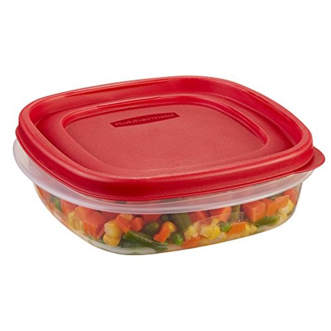 Rubbermaid Easy Find Lids Container, 7 Cups
