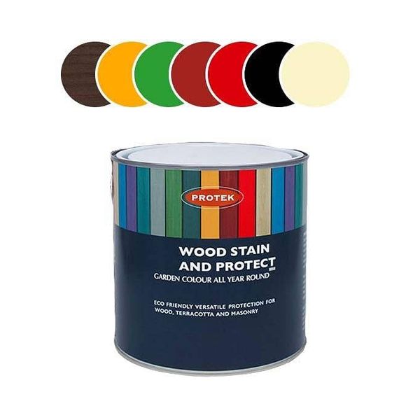 Protek Wood Stain and Protect - 1 Litre - Spruce