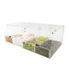 24 X 12 X 8" Acrylic Bin Organizer Compartments Display Bin Candy Cereal Bean