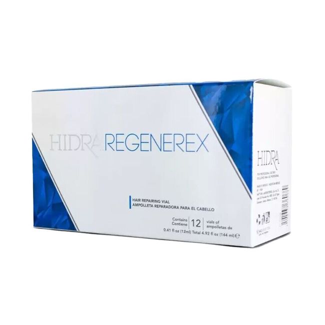 Hidra Regenerex Reconstruction for Mistreated & Chemically Processed Hair 12 pk