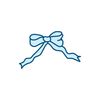 CafePress Ribbon Bow Sticker Oval Car Bumper Sticker