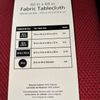 Fabric Tablecloth Kitchen Dining Room 60" x 84" Rectangle Mainstays, Red Sedona