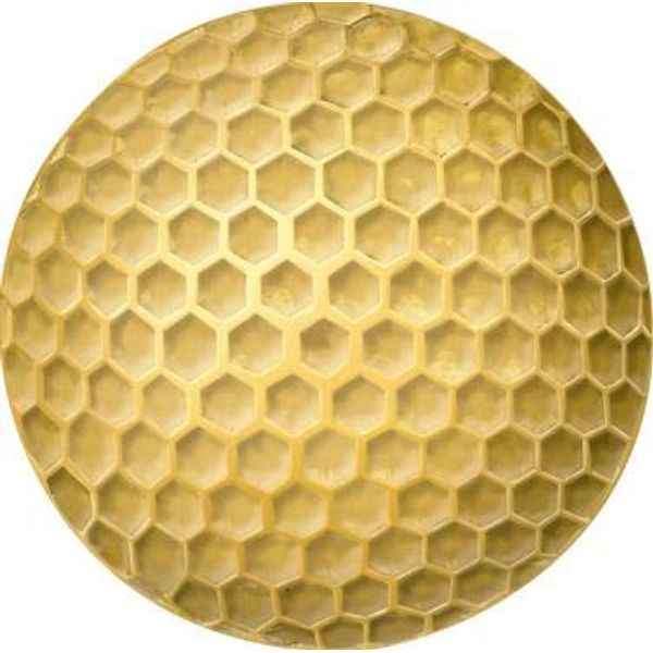 Golf Lapel Pins, Gold Chenille Golf Ball Pin, 1 Pack