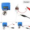 U.S. Solid 1" Motorized Ball Valve DN25 Stainless Steel Electrical Ball Valve, 9-24V AC/DC, 3 Wire Setup