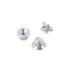 Alnicov 3Pcs Metal Guitar Control Knobs 6mm Diameter Tone Volume Knobs for Strat Stratocaster Electric Guitar