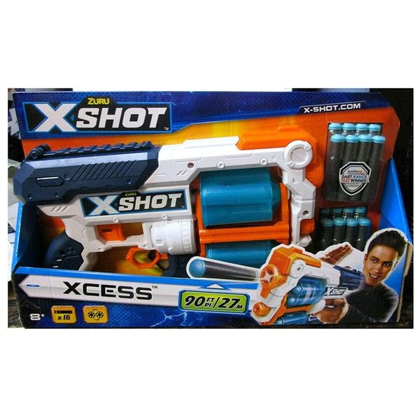 X-Shot Excel Xcess Foam Dart Blaster (16 Darts) by ZURU