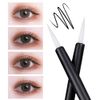 Set of 50 Disposable Eyeliner Brush, Eyeliner Makeup Brush, Eyelash and Eyebrow Brush, Makeup Brush, Eye Makeup Tool, Travel, Portable, Cosmetic Supplies, Nail Art, Lip, Multifunctional