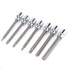 7 Piece Extra Long Hex Bit Socket Set 3/4/5/6/7/8/10 Mm Drive Repair Tool Set, Chrome Vanadium Steel Hex Bit Socket Set for Precise Size