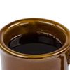TableTop King Brown Bell Shaped 7 oz. China Coffee Mug - 12/Pack