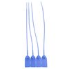 100 x Security Seals, 25cm Pull-Tight Quick Release Numbered Tags, UK Anti Tamper Seals (Blue)