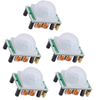 Electrones PIR Motion Sensor Module, HC-SR501 Infrared Detection, 5-Pack, Compatible with Arduino and Raspberry Pi