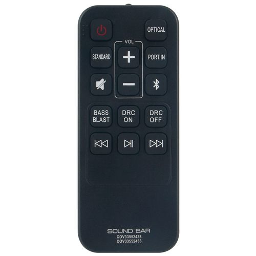 COV33552438 COV33552433 Replacement Soundbar Remote Control fit for LG Sound Bar SK1