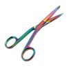 PRECISE CANADA: Rainbow Color, HI Level Bandage Scissors, 5 1/2"