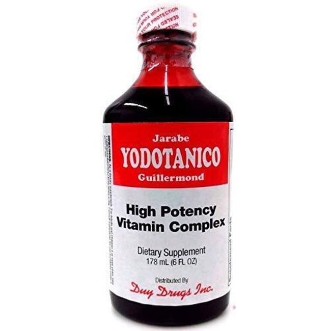 High Potency Vitamin Complex Jarabe Yodotanico 6 fl oz