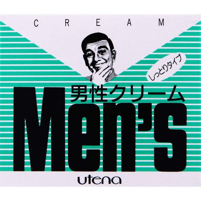 Utena Men's Cream, Moisturizing, 2.1 oz (60 g), Set of 4