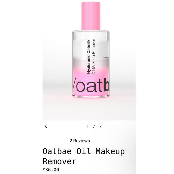 Toy Factory Oatmilk Oil Makeup Remover