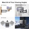 suptek Foldable Projector Wall Mount Universal Adjustable Wall Projector Mount 1/4" Screw Size MA1330YT