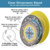 OnFireGuy 3-Tier Plate Dinnerware Display Stand for Kitchenware Plates Platters China Display Rack Place Setting Holder