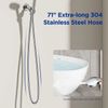 JOMOO Handheld Shower Head with Filter, 10 Spray High-Pressure Showerhead Set...