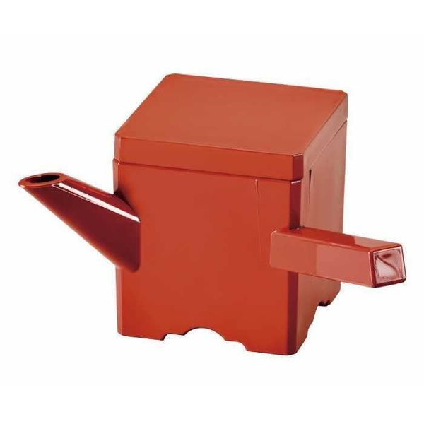 Aizu Lacquerware Yuto Square (Small, 350cc, Vermilion)