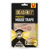Deadfast 20300576 Power Kill Mouse Trap, Twin Pack, Black