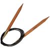 KnitPro 150 cm x 10 mm Basix Fixed Circular Needles, Birch