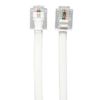 TARO'S CMJ-05WH2 Modular Cable Telephone Cord 2 Core White 5m Eco Simple Package