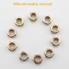 5/8-11 Hex Nuts, Grade 8 Coarse Screw Thread, Yellow Zinc - 10 Pack