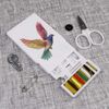 'Rainbow Colored Dove ' Mini Travel Sewing Kit (SE00035588)