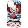 iPhone 14 Raggedy Ann Making Valentine's Day Cards Case