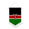 Kenya Car / Wall Pennant With White Border Great Souvenir
