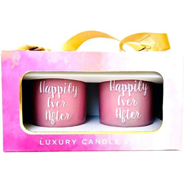 MVP Group Happily Every After Pink Rising Summit Scent 2 Piece Luxury Candle Set