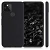 kwmobile Case Compatible with Google Pixel 5 Case - Soft Slim Protective TPU Silicone Cover - Black
