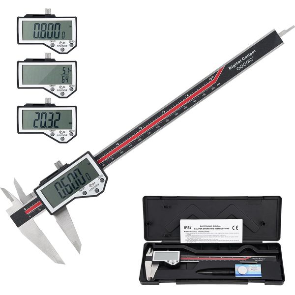 Digital Caliper 8 Caliper Measuring Tool Extreme Accuracy Waterproof Electroni