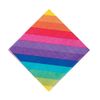 Rainbow Lunch Napkin, 2 Ply Paper (Qty 16)