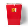 PG-II Flat Sharps Container, Red, 18 gal., Each